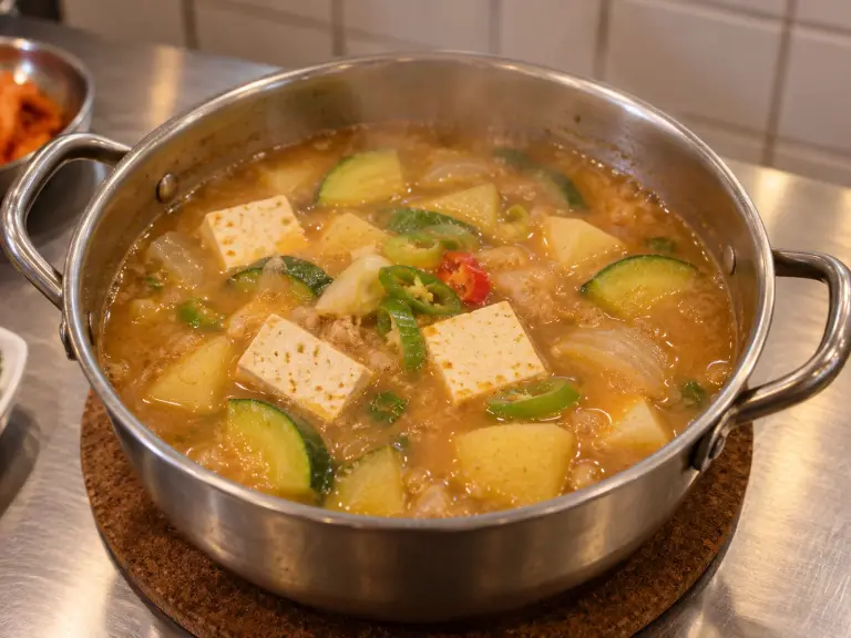 된장찌개 음식 사진 5