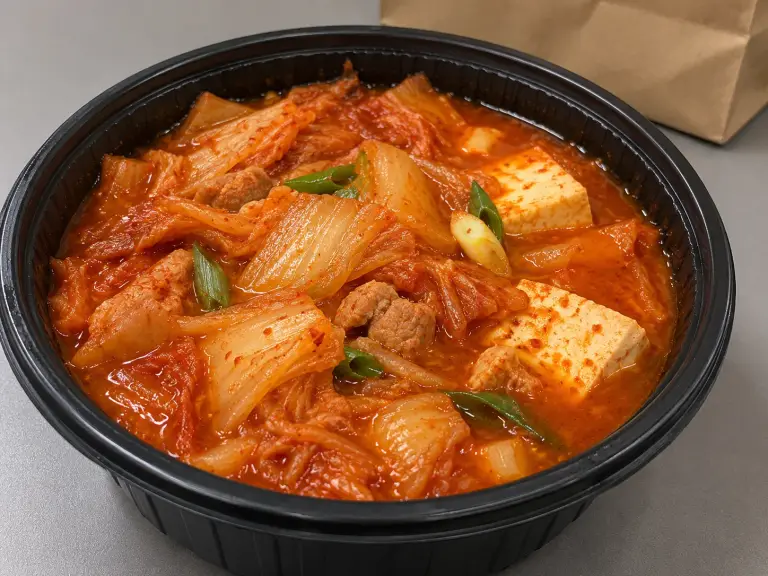 김치찌개 음식 사진 7
