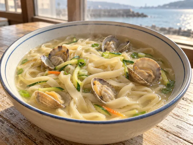 칼국수 음식 사진 2
