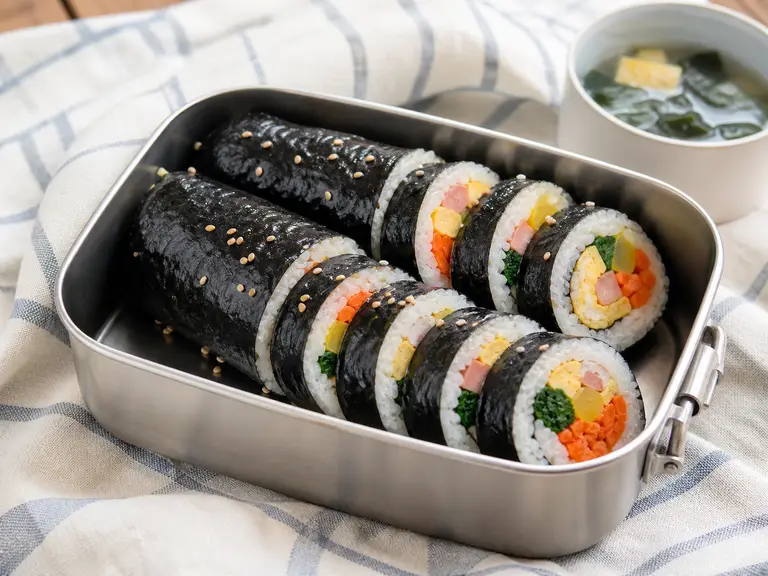 김밥 음식 사진 2