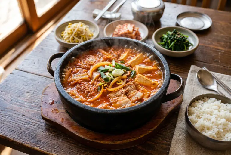 김치찌개 메뉴 추천 사진