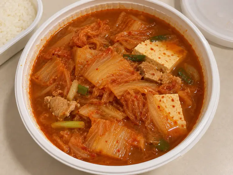 김치찌개 음식 사진 4