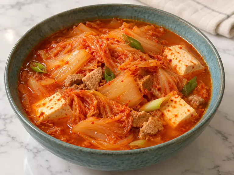 김치찌개 음식 사진 5