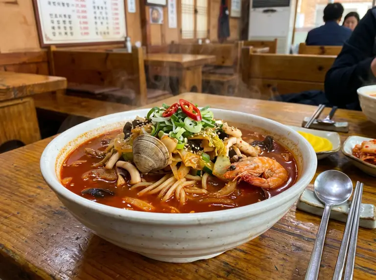 짬뽕 메뉴 추천 사진