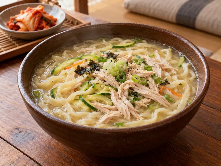 칼국수 음식 사진 3
