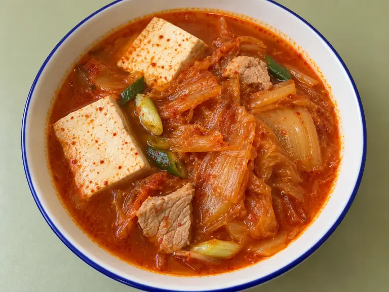 김치찌개 음식 사진 8