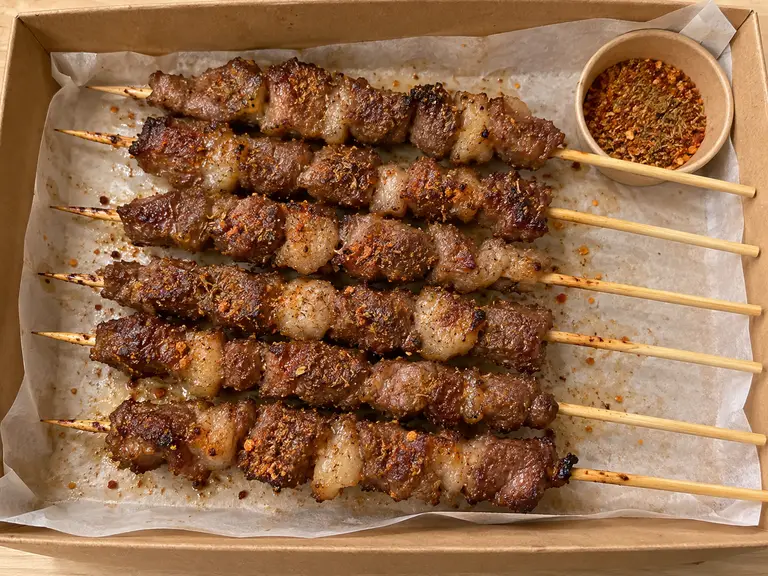 양꼬치 음식 사진 6