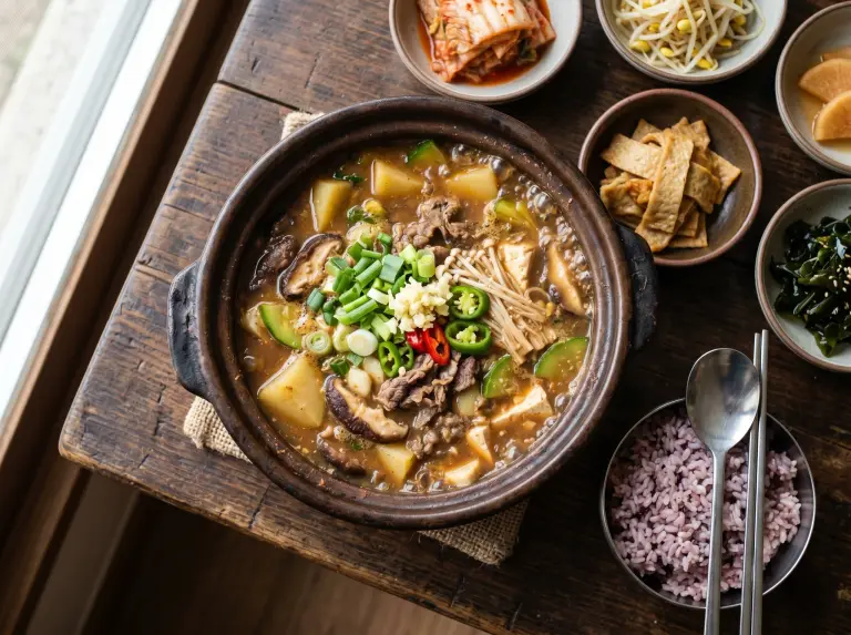된장찌개 메뉴 추천 사진