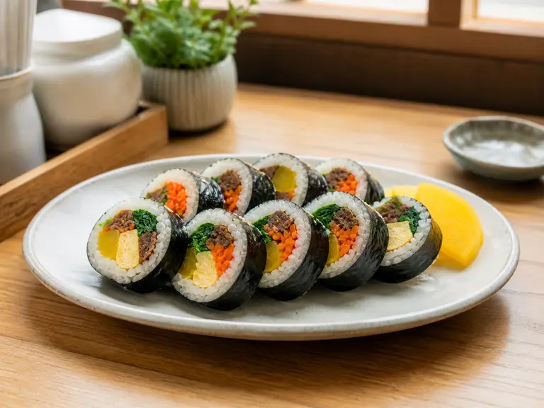 김밥 메뉴 추천 사진